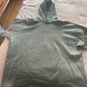 Essentials Fear of God Green Hoodie